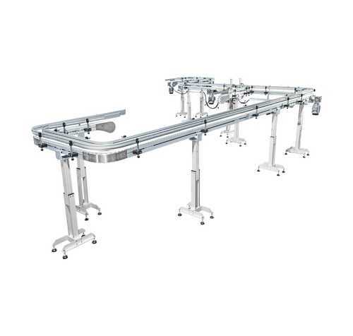 How Is The Flexible Chain Conveyor Structured ?