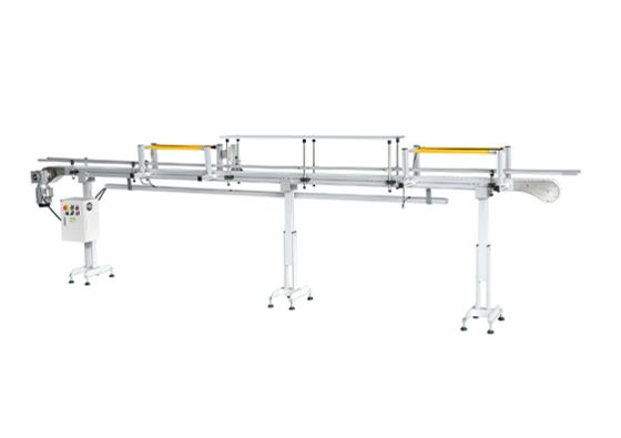 Máquina transportadora de cadena de botellas de plástico flexible de 85 mm de ancho, estructura modular
