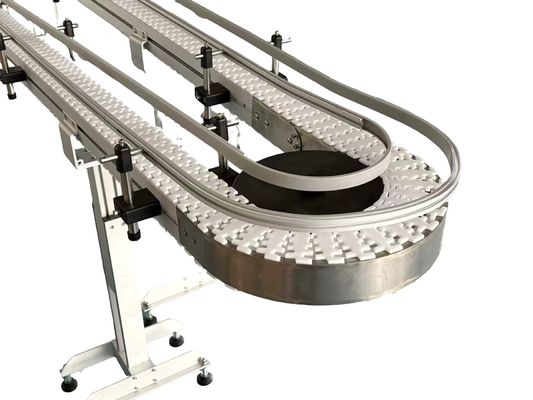 105mm Width Flexible Plastic Bottle Chain Conveyor Machine With Modular Structure