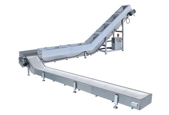 Good price Metal Detection Function Scrap Handling Conveyor For Plastic Part Flash online