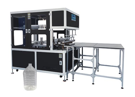 Good price 100ml To 25L Empty Oil Bottle Packaging Machine Semi Auto With PLC Control System online