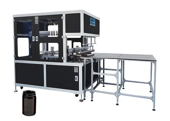 Good price Touch Screen Cosmetic Empty Bottle Bagging Machine Semi Auto Fast Speed online