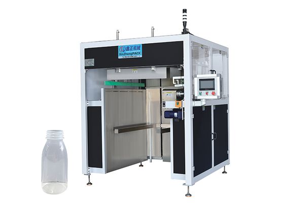 Good price Stainless Steel Constructed Semi Auto Empty Bottle Palletizer Machine For PP Bottles online