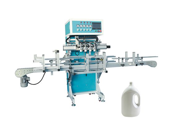 Good price Empty Laundry Detergent Bottle Leak Testing Machine Moving Type 500ml 4000bph online