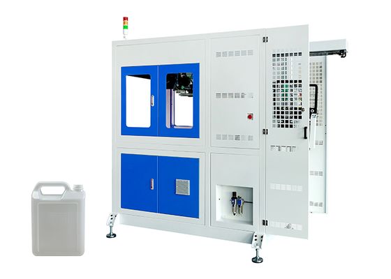 Good price 1.3kW Plastic Empty Bottle In Mold Labeling Machine With Two Workstations online