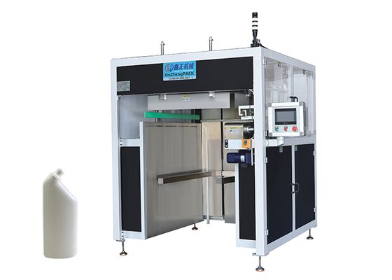 Good price 1L 3000bph Empty Bottle Palletizer Semi Automatic For Irrgular Shaped Bottles online