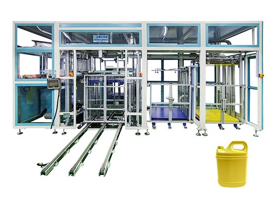 Good price High Efficiency Fully Auto Empty Bottle Palletizer System For Dishwashing Liquid Bottles online
