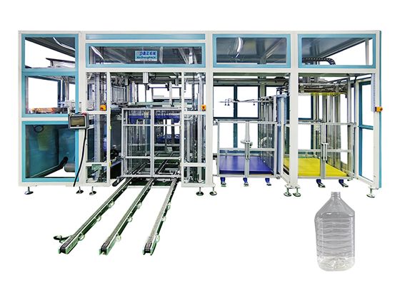 Good price 304 Stainless Steel Full Auto Empty Bottle Palletizer Oil Bottle Palletizing Equipment online