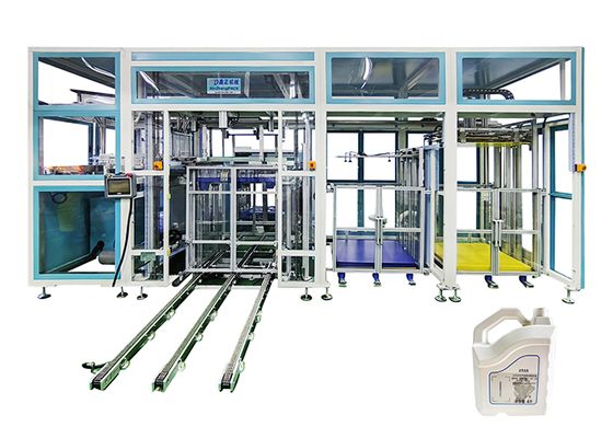 Good price Full Automatic Empty PE Bottle Palletizer , Plastic Bottle Palletizer 220V 5000 BPH online