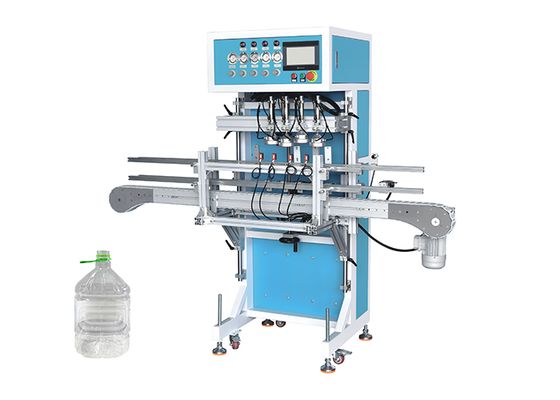Good price Quadruple Heads Linear Bottle Leak Tester Empty Bottle Leak Testing Machine 3500bph online