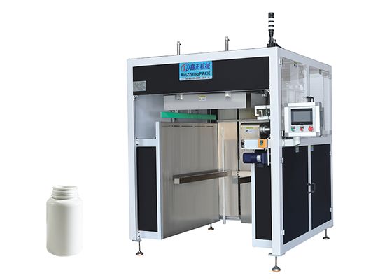 Good price Stainless Steel Frame Empty Pesticide Bottle Palletizer Machine 1800W Semi Auto online