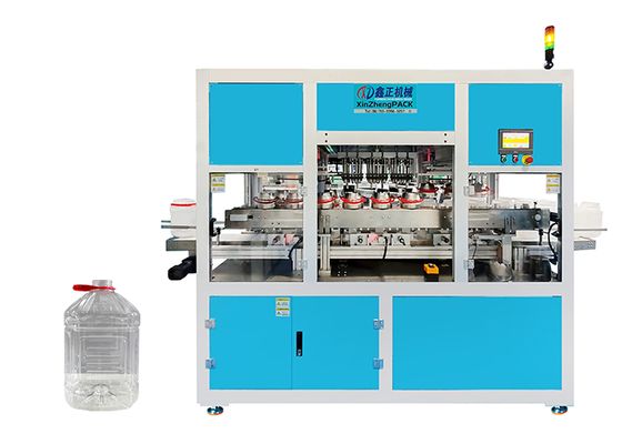 Good price Auto Empty Bottle Handle Applicator Machine 1200pcs/H For 20L Oil Bottles online