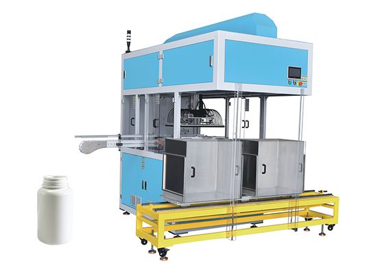 Good price Dual Station Plastic Bottle Cartoning Machine Automatic With Touch Screen Control online