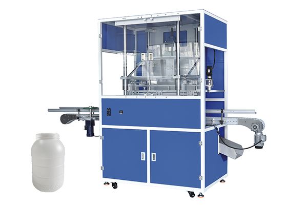 Good price Automatic Plastic Bottle Mouth Cutting Machine 1000W With PU Conveyor Belt online