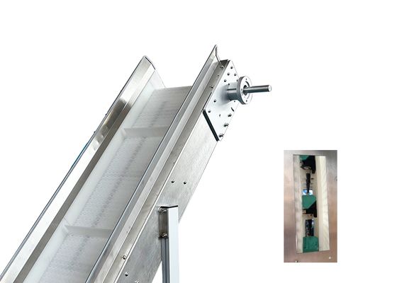 Good price 370W Flash Scrap Handling Conveyor With Metal Detector Servo Driven Cache Mode online
