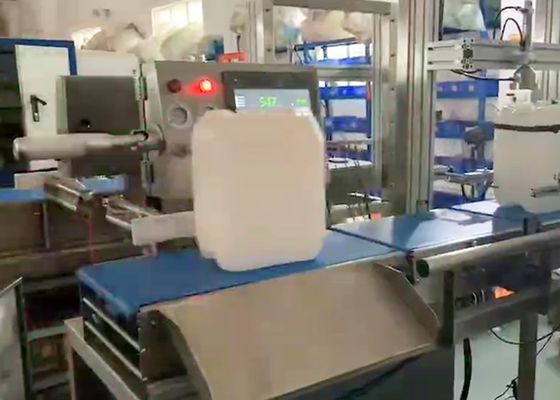 Good price 500ml 1800bph Inline Weighing And Leak Testing Device With One Workstation online