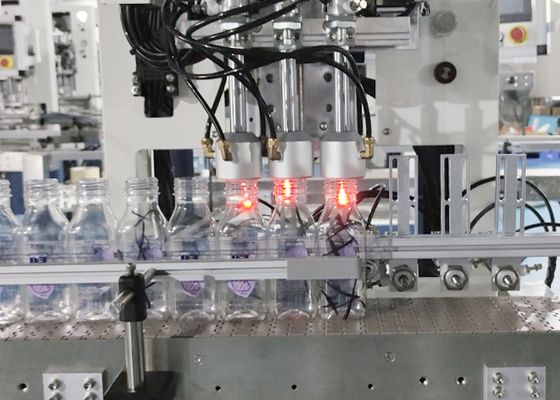 Good price High Speed Bottle Leak Tester Empty Bottle Detection Equipment With 3 Workstations online