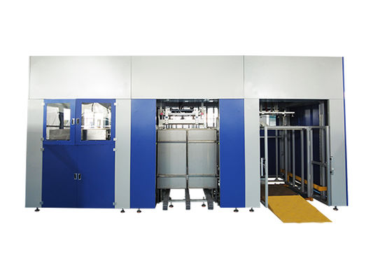 Good price 1L 5000BPH Fully Auto Paper Tray Palletizer Machine For Empty Bottles online