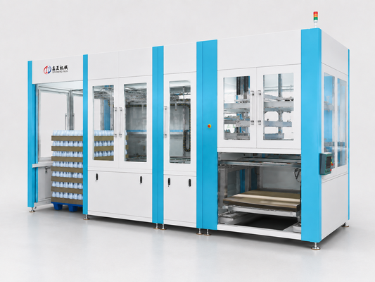 Harga yang bagus Mesin Penumpuk Baki Kertas Otomatis Menyediakan Penataan Kertas Berjenjang Otomatis on line